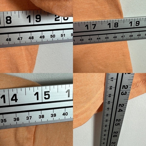 NEW Harley Davidson Orange T-Shirt Size Medium Crew Neck Short Sleeve Tee Top M‎ - Picture 8 of 10